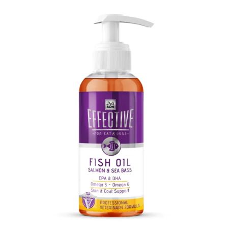 Delibon Effective Kediler ve Köpekler için Somon Yağı 100 ml
