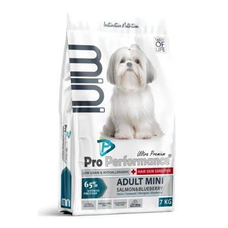 Pro Performance Mini Irk Somonlu ve Yaban Mersinli Yetişkin Köpek Maması 7 kg