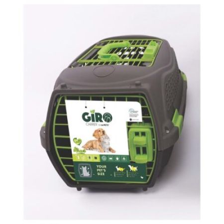M-Pets Eco Gıro Carrıer Siyah Yeşil Kedi Köpek Taşıma Çantası M