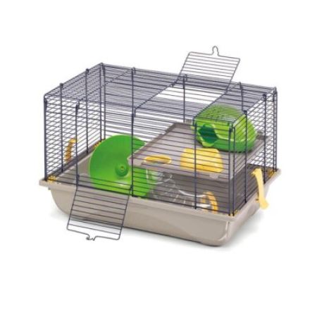 Imac Crıcetı 9 Kahverengi Hamster Kafesi 45 x 30,5 x 29 Cm