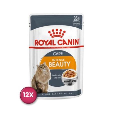 Royal Canin Intense Beauty In Jelly Yetişkin Kedi Konservesi 85 gr x 12 Adet