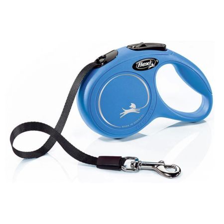 Flexi New Classic XS Beden Mavi Otomatik Şerit Köpek Gezdirme Kayışı 3 m