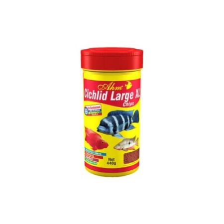 Ahm Cichlid Large Xl Chips İri Cichlid Balığı Yemi 1000 Ml