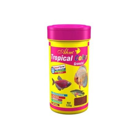 Ahm Tropical Colour Granulat Balık Yemi 250 Ml