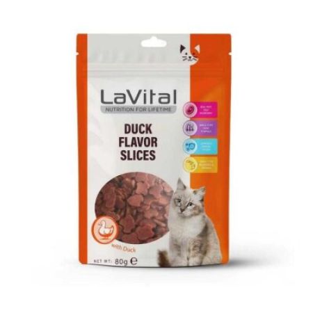 LaVital Tavuklu Kedi Ödül Maması 80 Gr