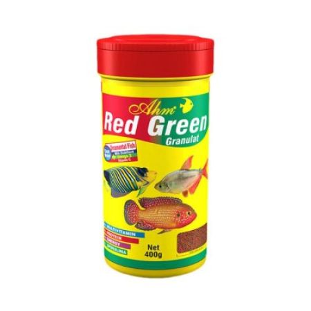 Ahm Red Green Granulat Balık Yemi 250 Ml