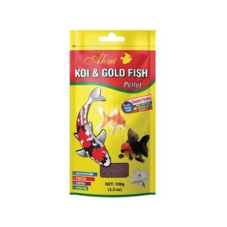 Ahm Koi Gold Fish Pellet Koi Balığı Yemi 100 Gr