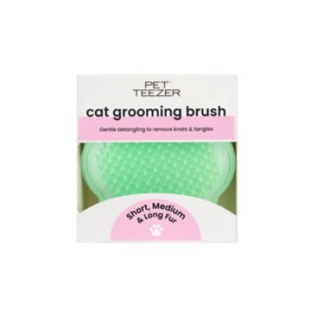 Pet Teezer Yeşil Kedi Masaj ve Tarama Fırçası