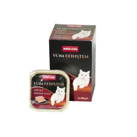 Animonda VomFeinsten Karışık Etli Yetişkin Kedi Konservesi 100 gr x 6 Adet