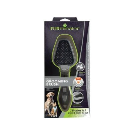 Furminator Kedi ve Köpek İçin Çift Taraflı Fırça 21 Cm