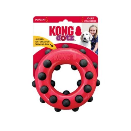 Kong Dotz Circle Halka Şeklinde Köpek Oyuncağı L