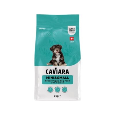 Caviara Somonlu Mini ve Küçük Irk Yavru Köpek Maması 2 Kg