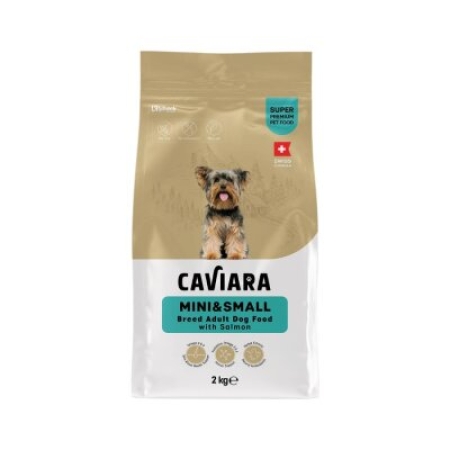 Caviara Somonlu Mini ve Küçük Irk Yetişkin Köpek Maması 2 Kg