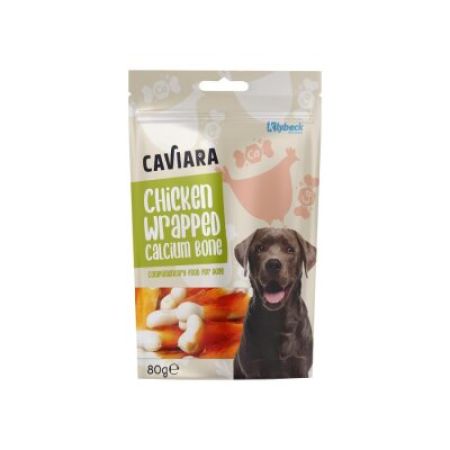 Caviara Tavuk Etli Kalsiyum Kemik Köpek Ödül Maması 80 Gr
