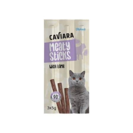 Caviara Kuzu Etli Kedi Ödül Maması 3X5 gr