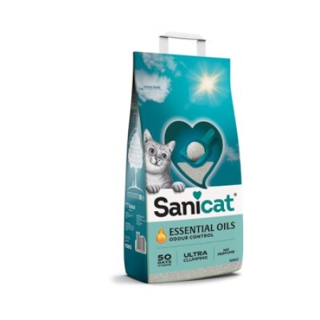 Sanicat Essential Oils Kokusuz Kedi Kumu 10 Kg