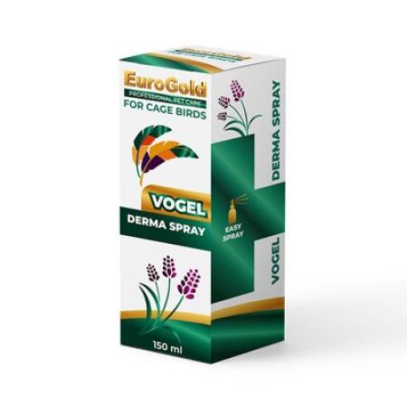 EuroGold Vogel Derma Kuşlar İçin Deri ve Tüy Bakım Spreyi 150 Ml