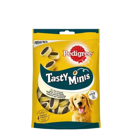Pedigree Tasty Minis Sığır Etli ve Peynirli Köpek Ödül Maması 140 gr