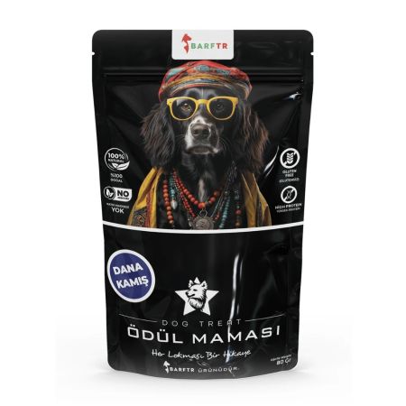 Barftr Dana Kamış Çiğnemelik Köpek Ödül Maması 80 gr