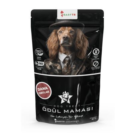 Barftr Dana Gırtlak Atıştırmalık Köpek Ödül Maması 80 gr