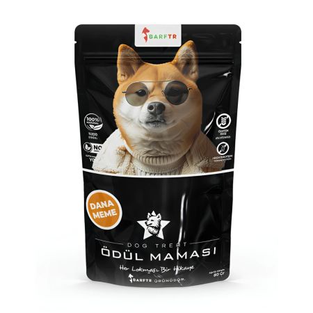 Barftr Dana Meme Parçaları Köpek Ödül Maması 80 gr