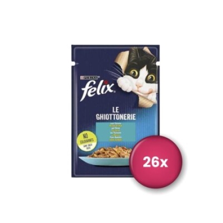 Felix Pouch Ton Balıklı Yetişkin Kedi Konservesi 85 gr X 26 Adet
