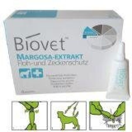 Bioline Biovet Bitkisel Orta Irk Köpek Deri Damlası 4'lü