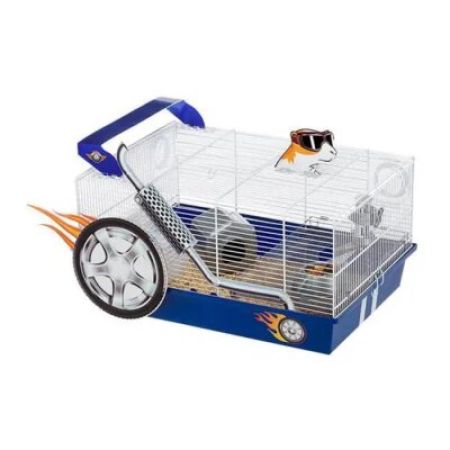 Ferplast Dragster Hamster Kafesi Yarış Arabası Temalı