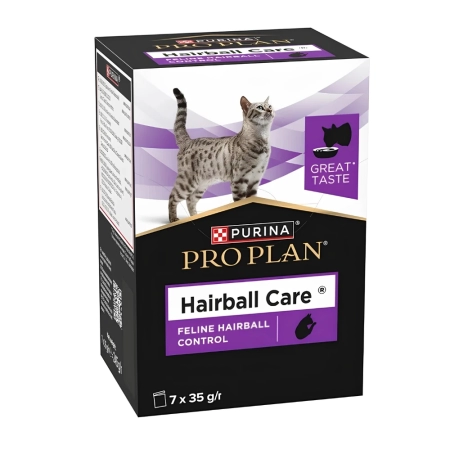 Pro Plan Hairball Care Pouch Yetişkin Kedi Yaş Maması 7 x 35 gr
