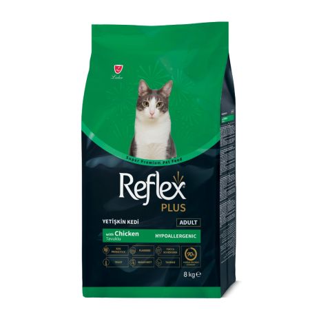 Reflex Plus Tavuklu Yetişkin Kedi Maması 8 kg