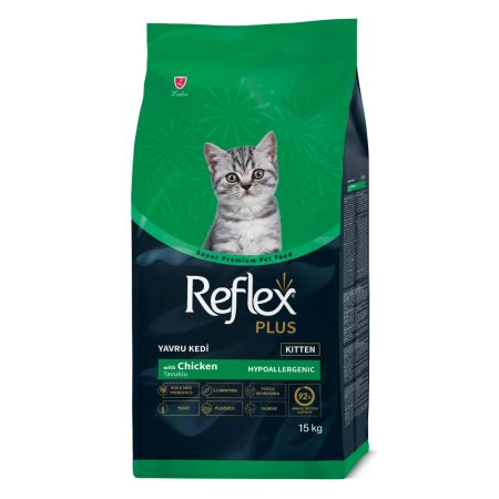 Reflex Premium Plus Kitten Tavuklu Yavru Kedi Maması 15 kg