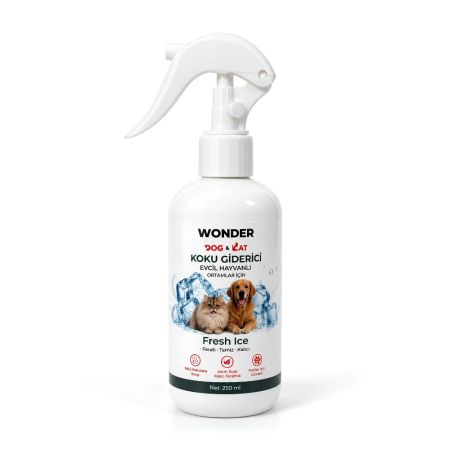 WonderCat & WonderDog Fresh Ice Kedi ve Köpekler için Koku Giderici Sprey 250 ml