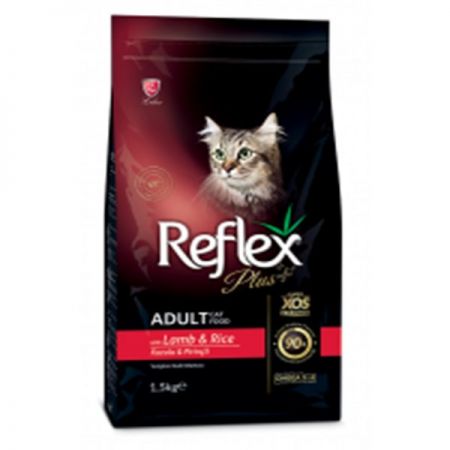 Reflex Plus Adult Kuzu ve Pirinçli Yetişkin Kedi Maması 1.5 Kg