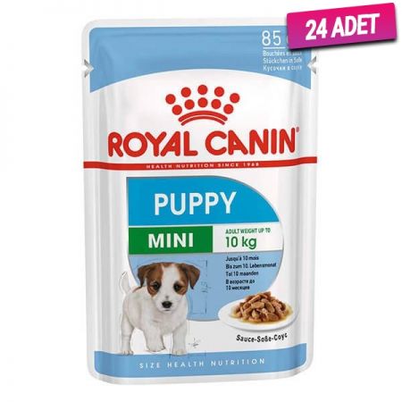 Royal Canin Puppy Mini Gravy Pouch Yavru Köpek Maması 85 Gr - 24 Adet