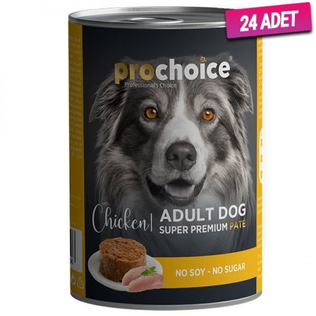 Pro Choice Adult Tavuklu Yetişkin Köpek Konservesi 400 Gr - 24 Adet