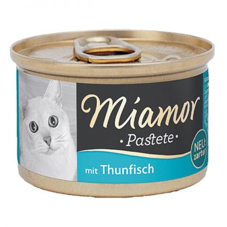 Miamor Pastete Ton Balıklı Tahılsız Konserve Kedi Maması 85 Gr