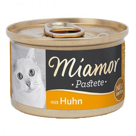 Miamor Pastete Tavuklu Tahılsız Konserve Kedi Maması 85 Gr