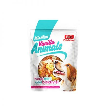 Pet Active Mix Mini Vanilla Karışık Köpek Ödül Bisküvisi 200 Gr