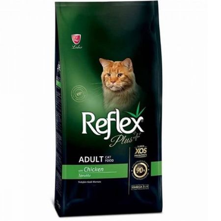 Reflex Plus Adult Tavuklu Yetişkin Kedi Maması 8 Kg