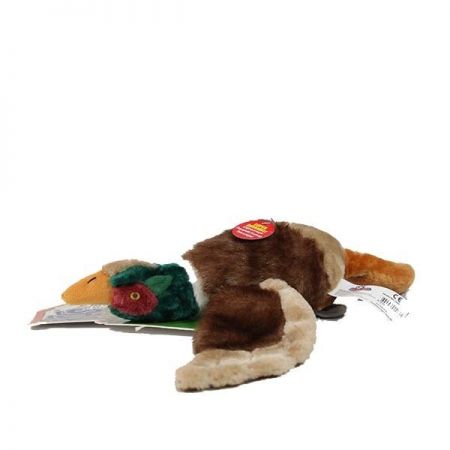 Petzz Koş Getir Peluş Renkli Başlı Ördek Köpek Oyuncağı 35 Cm