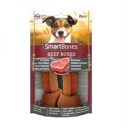 Smart Bones Sığır Etli Düğüm Kemik Köpek Ödül Maması M 158 Gr