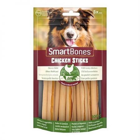 Smart Bones Tavuklu Stick Köpek Ödül Maması 5 Adet 100 Gr