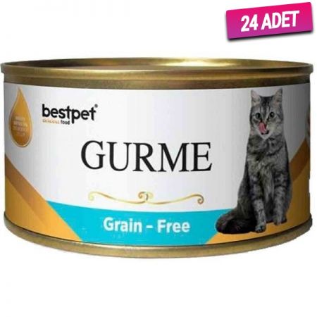 Best Pet Gurme Jöleli Tuna Balıklı Yetişkin Kedi Konservesi 100 Gr - 24 Adet