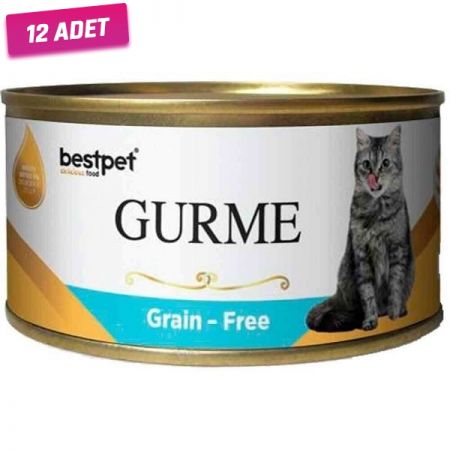 Best Pet Gurme Jöleli Tuna Balıklı Yetişkin Kedi Konservesi 100 Gr - 12 Adet
