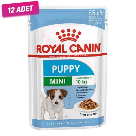 Royal Canin Puppy Mini Gravy Pouch Yavru Köpek Maması 85 Gr - 12 Adet