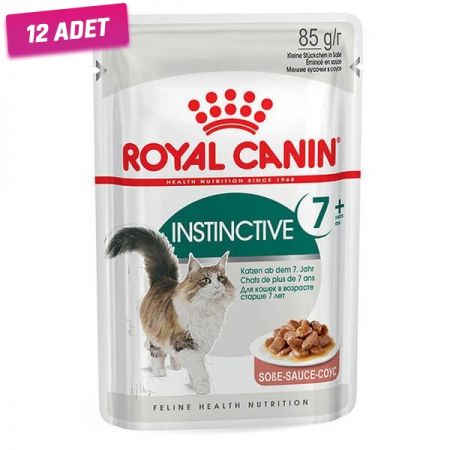 Royal Canin İnstinctive +7 Pouch Yaşlı Konserve Kedi Maması 85 Gr - 12 Adet