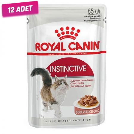 Royal Canin İnstinctive Gravy Pouch Konserve Kedi Maması 85 Gr - 12 Adet