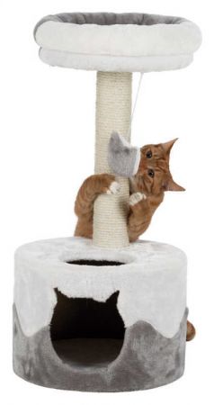 Trixie Kedi Tırmalaması ve Evi Beyaz/Gri 71 Cm
