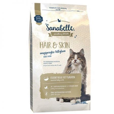 Sanabelle Hair&Skin Deri Tüy Saglığı Yetişkin Kedi Maması 10 Kg