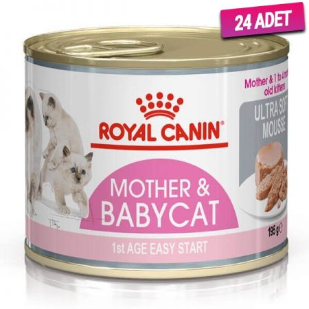 Royal Canin Mother Babycat Konserve Yavru Kedi Maması 195 Gr - 24 Adet